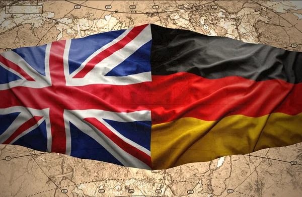 Alemania y Reino Unido — Foto de Stock