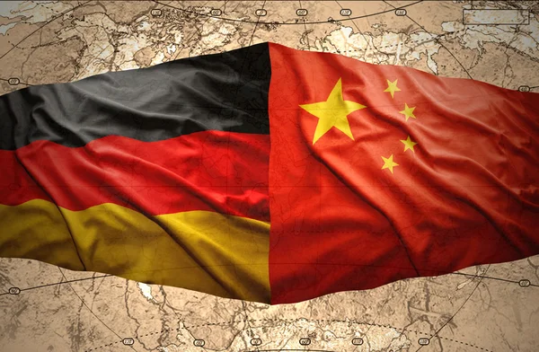 Jerman dan Cina — Stok Foto