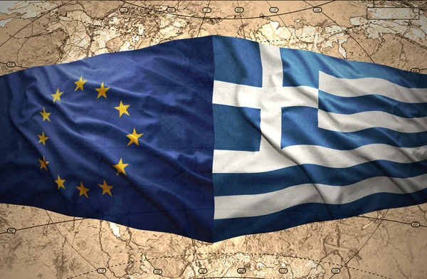Greece and European Union — Stock Photo, Image