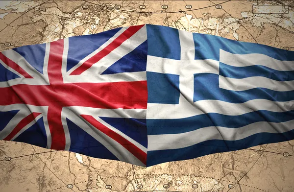 Greece and United Kingdom — Stock Photo, Image