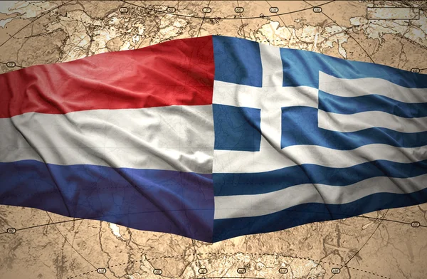 Ελλάδα και Ολλανδία — Φωτογραφία Αρχείου