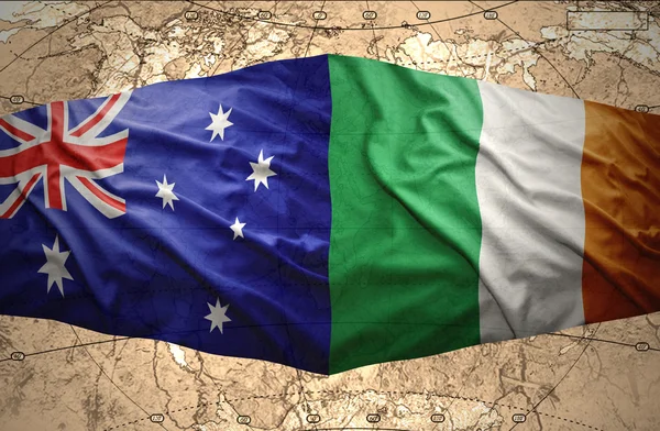 Ireland and Australia — Stock Photo, Image