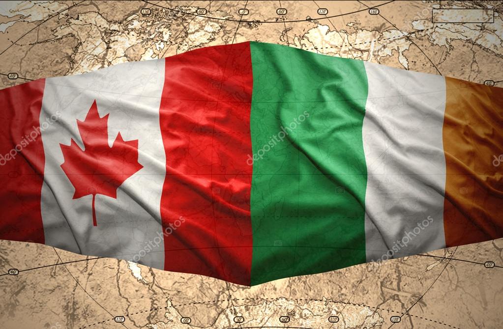 Ireland and Canada — Stock Photo © Ruletkka 38354749