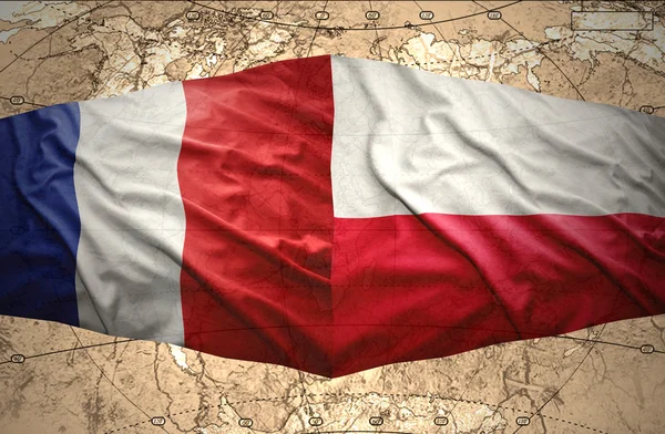 Poland and France — Stock Photo, Image