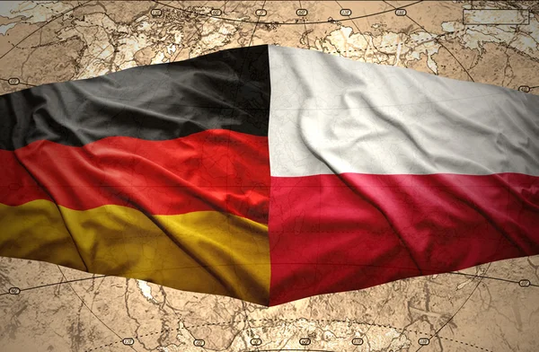 Polonia y Alemania — Foto de Stock