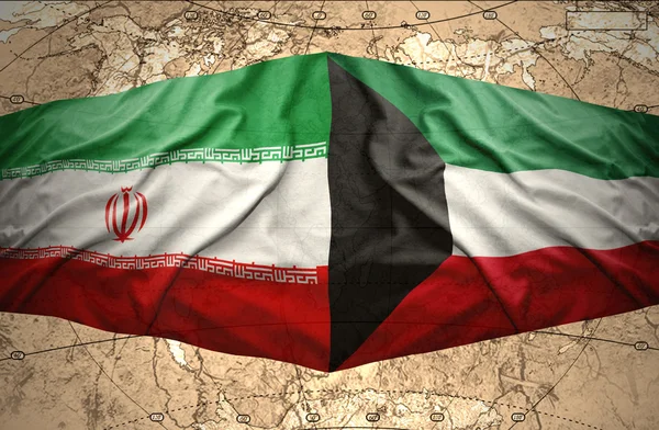 İran ve Kuveyt — Stok fotoğraf