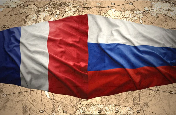 Francia y Rusia — Foto de Stock