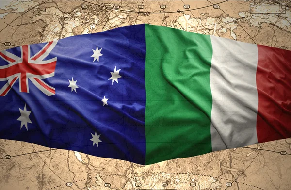 Италия и Австралия — стоковое фото