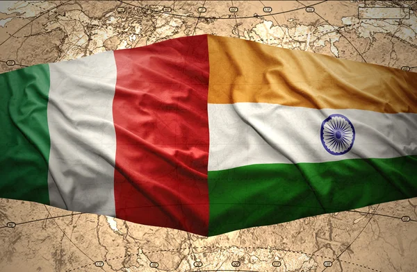 Italy and India — Stock Photo, Image