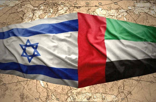 United Arab Emirates and Israel — Stock Photo, Image