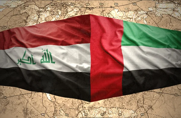 United Arab Emirates and Iraq — Stock Photo, Image