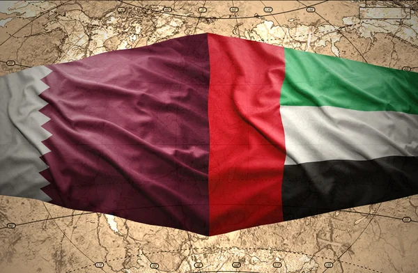 United Arab Emirates and Qatar — Stock Photo, Image