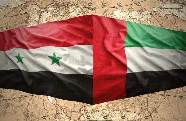 United Arab Emirates and Syria — Stockfoto