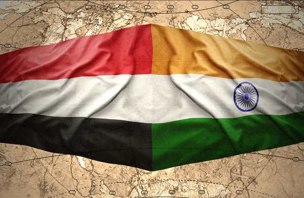 Yemen and India — Stock Photo, Image