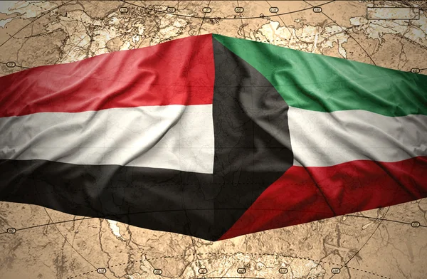 Jemen och kuwait — Stockfoto
