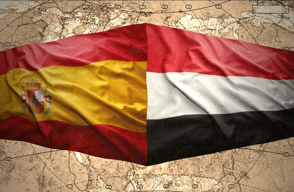 Yemen e Spagna — Foto Stock