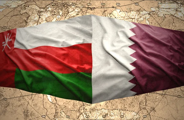 Qatar and Oman — Stock Photo, Image