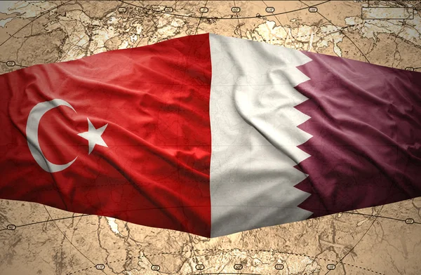Qatar and Turkey — Stock Photo, Image
