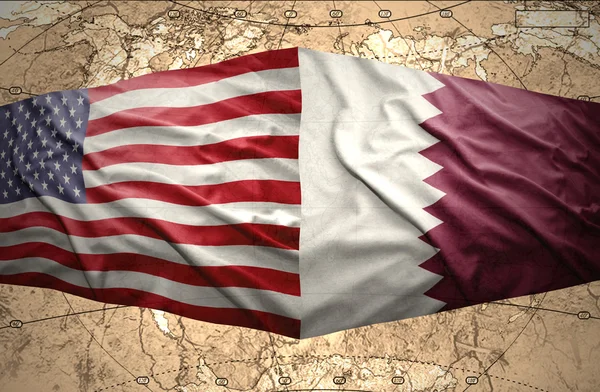 Qatar y Estados Unidos de América —  Fotos de Stock