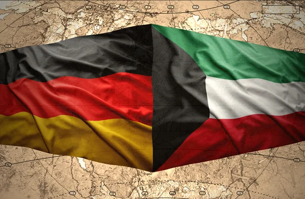 Kuwait and Germany — Stock Photo, Image