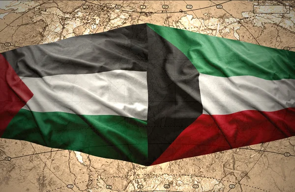 Об'єднані Арабські Емірати і Палестину — стокове фото