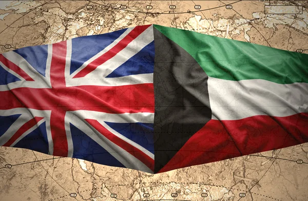 Kuwait and United Kingdom — Stock Photo, Image