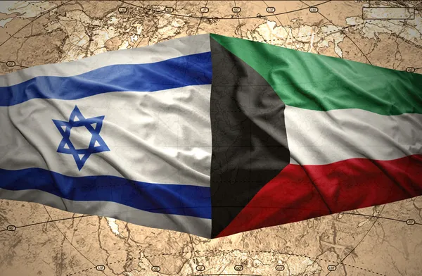 Kuwejt i Izraela — Zdjęcie stockowe
