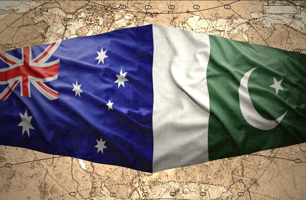 Pakistan and Australia — Stock Photo, Image
