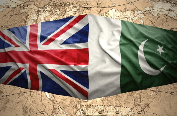 Pakistan and United Kingdom — Stock Photo, Image