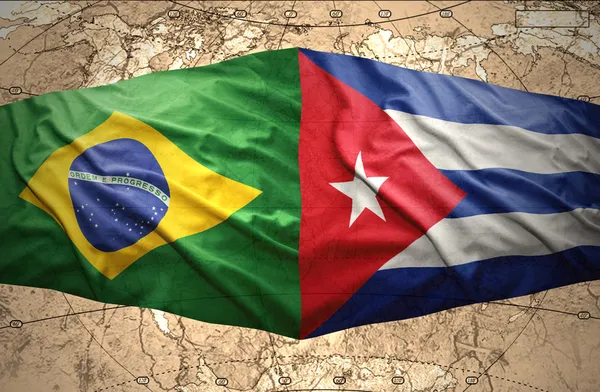 Brasile e Cuba — Foto Stock