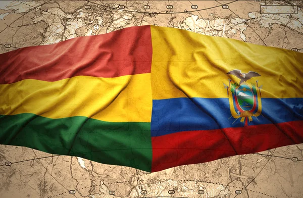 Bolivia och ecuador — Stockfoto