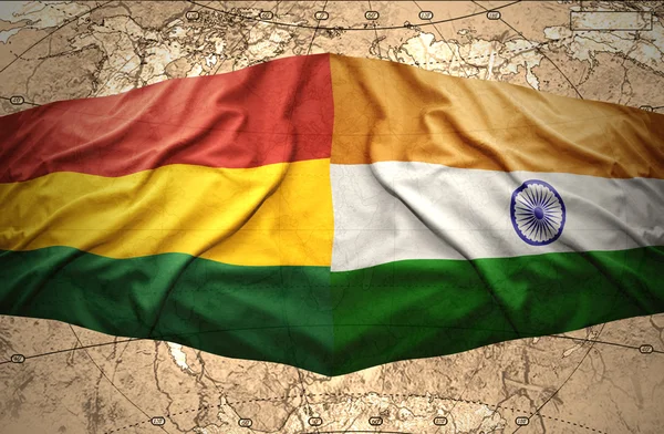 Bolivia and India — Stock Photo, Image