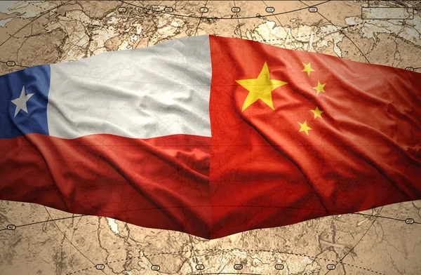 Chile and China — Stock Photo, Image