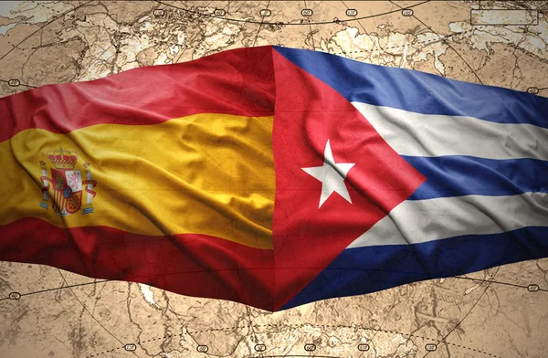 Kuba och SpanienΚούβα και Ισπανία — Stockfoto