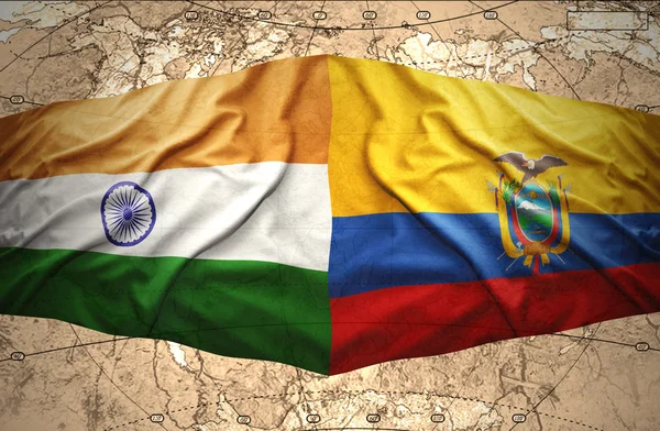 Ecuador és india — Stock Fotó