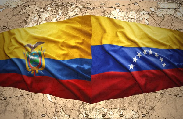 Ecuador och venezuela — Stockfoto