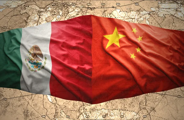 Mexico and China — Stock Photo, Image