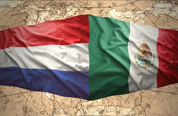 Mexico and Netherlands — Stock Photo, Image