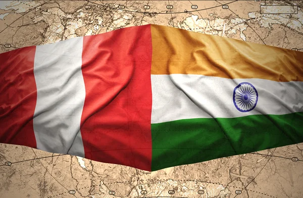 Peru and India — Stock Photo, Image