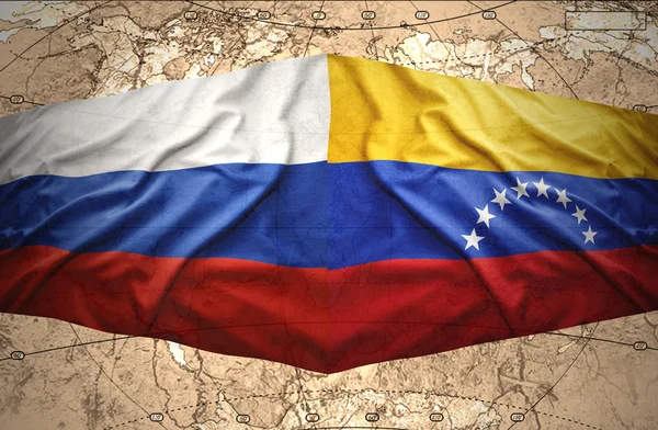 Venezuela y Rusia — Foto de Stock