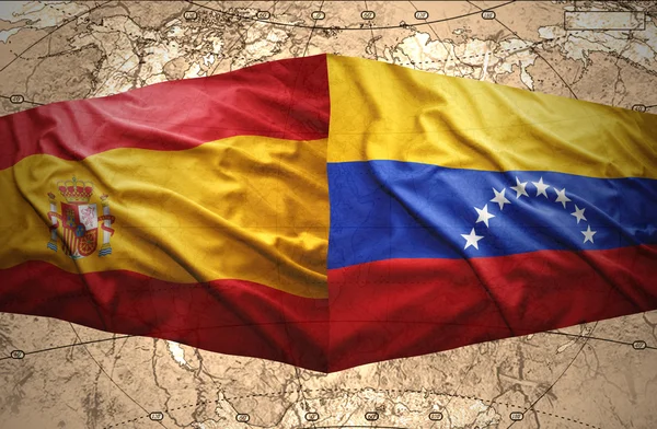 Venezuela and Spain — Stock Photo, Image