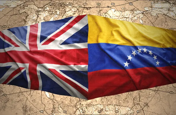 Venezuela und vereinigtes königreich — Stockfoto