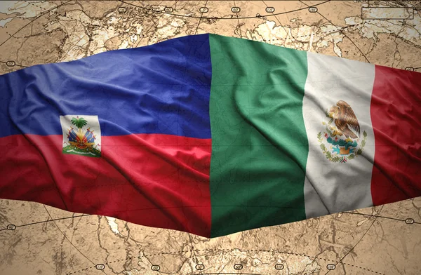 Haiti och Mexiko — Stockfoto