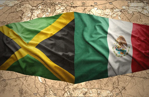 Jamaica och Mexiko — Stockfoto