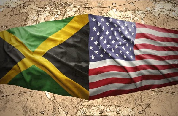 Jamaica and United States of America — Stock Photo, Image