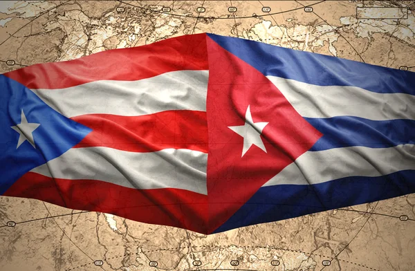 Puerto Rico and Cuba — Stock Photo, Image