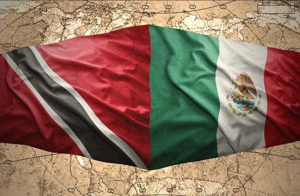 Trinidad och tobago och Mexiko — Stockfoto