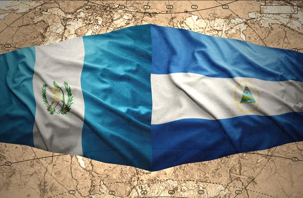 Nicaragua y Guatemala — Foto de Stock