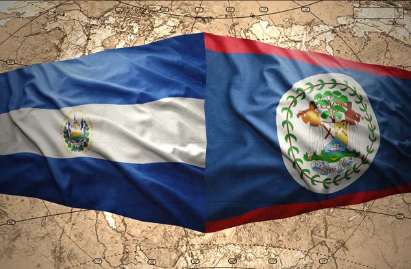 El Salvador and Belize — Stock Photo, Image