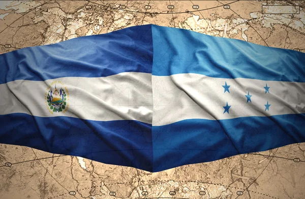 El Salvador and Honduras — Stock Photo, Image